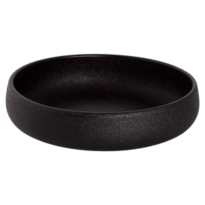 Maastricht Porselein Schale ,5 cm, schwarz