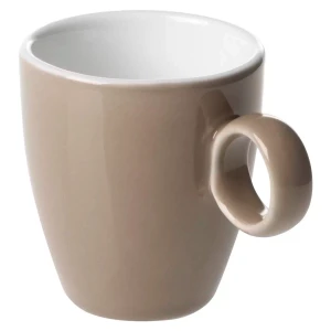 Maastricht Porselein Tasse à expresso « Bart » Couleur « Cafe » 925 6,5 cl Marron 