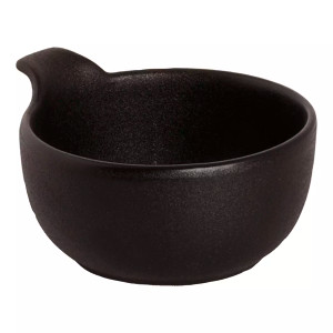 Maastricht Porselein Bowl Universe 10 cm 24 cl Black