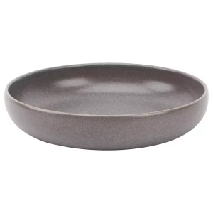 Palmer Deep Plate Sandy Loam 22 cm Stoneware Gray