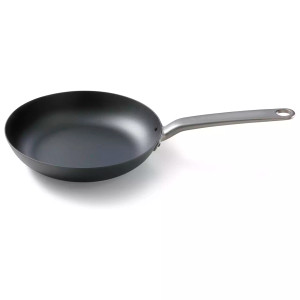 Skottsberg Koekenpan Carbon Steel 28 cm Plaatstaal Zwart