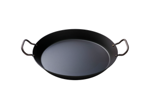 Skottsberg Paella Pan Carbon Steel 38 cm Plate Steel Black