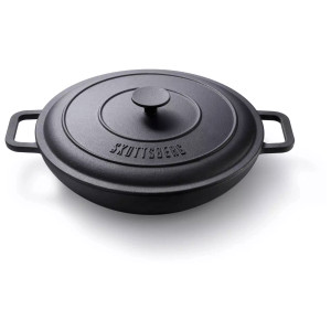 Skottsberg Kasserolle Cast Iron 31,5 cm Gusseisen Schwarz