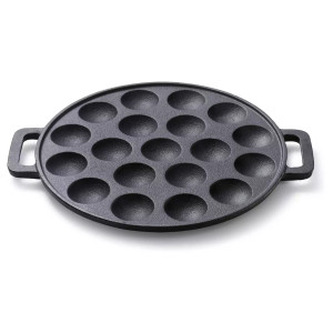 Skottsberg Poffertjes Pfanne Cast Iron 24 cm Gusseisen Schwarz