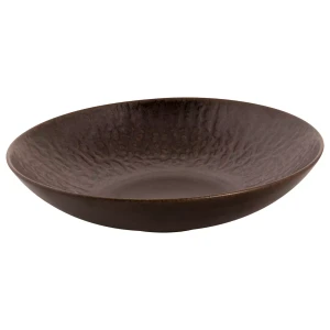 Palmer Bord diep coupe Ruston 22 cm Stoneware Bruin