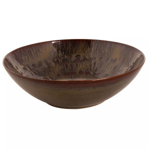 Palmer Schaal Victory 24 cm Stoneware Bruin