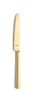 Amefa Tafelmesser 1924 Ventura 22,8 cm 18/10 13/0 Gold 