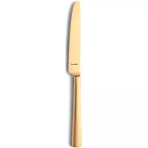 Amefa Dessertmes 1924 Ventura 21.4 cm 18/10 13/0 Goud 
