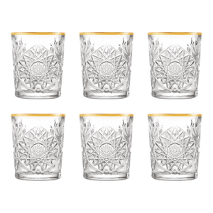 Onis Tumbler gold rim Icon 300406 35 cl Glass