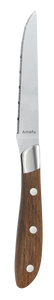 Amefa Steakmesser 2550 Achile Amefa 23 cm Holz Edelstahl Silber