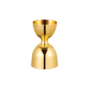 Barprofessional Barmaatje Bell Jigger Tools 3/6 cl Stainless Steel Gold