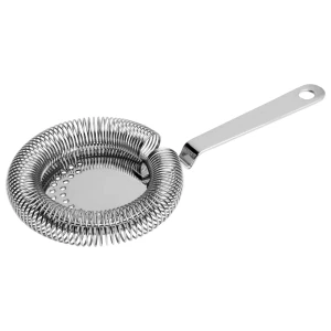 Barprofessional Cocktailstrainer Hawthorn RVS zilver