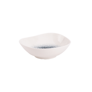 Maastricht Porselein Bowl Grey Mineralis Organic 15 cm White