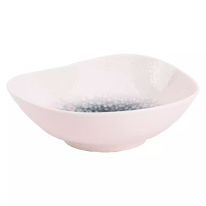 Maastricht Porselein Schaal Grey Mineralis Organic 15 cm Wit