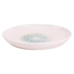 Maastricht Porselein Bord Coupe Aqua Mineralis 18 cm Wit