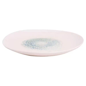 Maastricht Porselein Bord Aqua Mineralis Organic 20 cm Wit