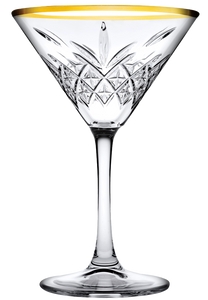 Pasabahce Martini Glass Timeless 23 cl Gold Glass