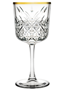 Pasabahce Wine Glass Timeless 33 cl Gold Glass