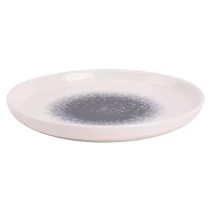 Maastricht Porselein Bord Coupe Grey Mineralis 21 cm Wit