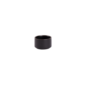 Maastricht Porselein Schaal Cafe Noir 6.5 cm Zwart