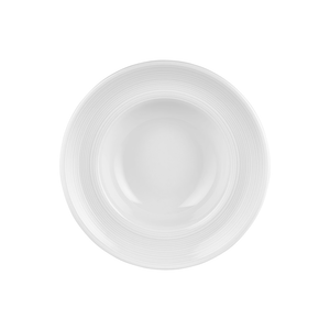 By Bone Plate deep Helix White 27 cm White Porcelain 