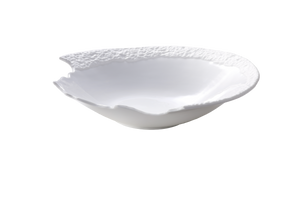 Maastricht Porselein tief Calcaire 30 cm Weiß 
