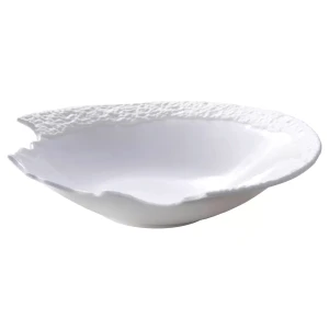 Maastricht Porselein Assiette creuse « Calcaire » 30 cm, blanche 