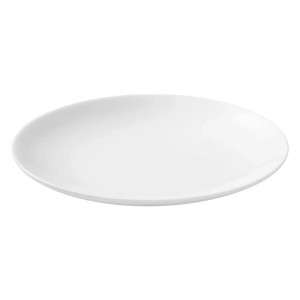 Maastricht Porselein Bord coupe Blanc De Blancs 15 cm Wit