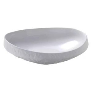 Maastricht Porselein Low Bowl Calcaire 15 cm White 