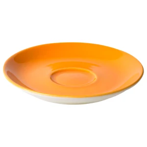 Maastricht Porselein Cappuccino Saucer Bart Colour Cafe 942 15.5 cm Orange 