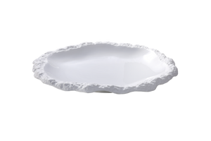 Maastricht Porselein Bord Calcaire 29 cm Wit 
