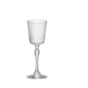Rocco Bormioli Likör Glas auf Fuß America'20 8 cl Glas