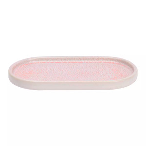 Palmer plate Coco 20.5 x 11.5 cm Porcelain Pink