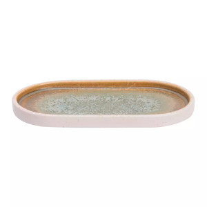 Palmer plate Coco 20.5 x 11.5 cm Porcelain Green