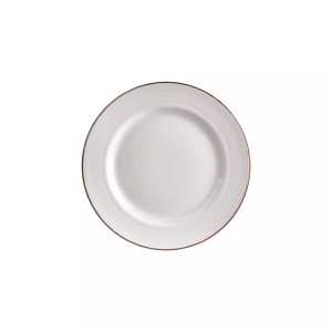 By Bone Plate Helix Gleam 21 cm Porzellan Creme