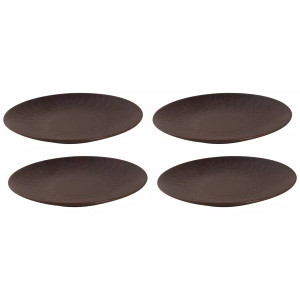 Palmer Bord coupe Ruston 22 cm Bruin Stoneware 4 stuk(s)