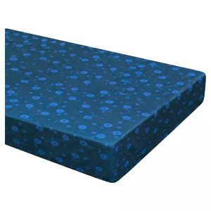 Mammoet Hoeslaken TPU coating Ease 90 x 200 x 17-20 cm - blauw - 100% polyester