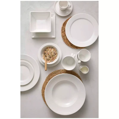 Palmer Milk Jug Royal Ivory 20 cl Porcelain Off-white