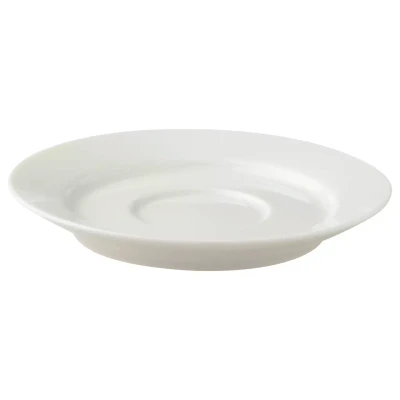 Palmer Saucer Royal Ivory .5 cm Porcelain Off-White 