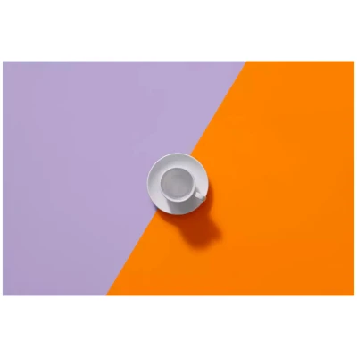 Mammoet and Saucer Budgetline , 20 cl, 13.5 cm, White Porcelain
