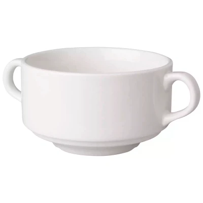 Mammoet Soepkom Budgetline 30 cl Porselein Wit