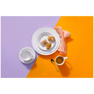 Mammoet Soepkom Budgetline 30 cl Porselein Wit
