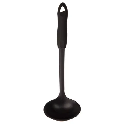 Ergo , 30 cm Polyamide Black Soup Ladle 