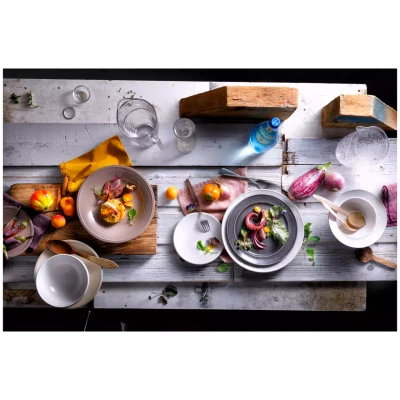 Bowl Friso 21.5 cm 1.5 l White Stoneware 
