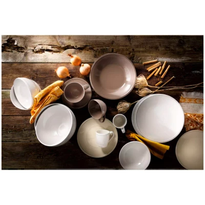 Bowl Friso 21.5 cm 1.5 l White Stoneware 