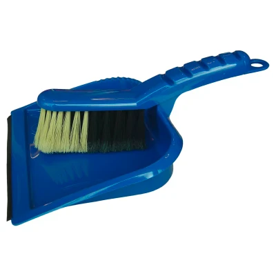 Dustpan Set Blue Polypropylene