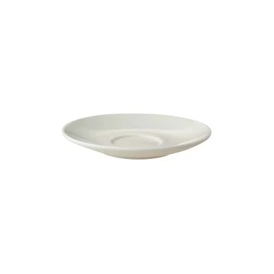 Maastricht Porselein Soucoupe à cappuccino « Bart » 942, 15,2 cm, blanc cassé