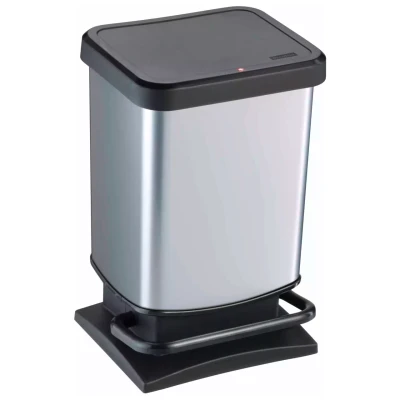 Rotho  Paso Rotho  Paso x 27 x 46 cm, 20 liters, Plastic, Silver