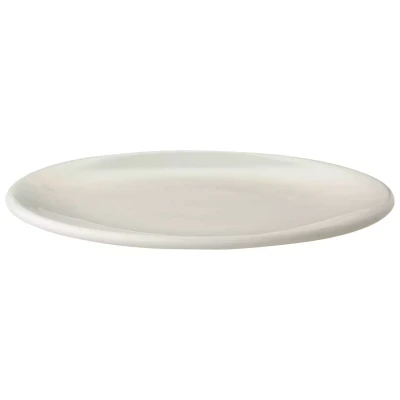 Maastricht Porselein Coupe Plate Lux 035 18 cm Offwhite