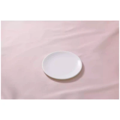 Maastricht Porselein Coupe Plate Lux 035 18 cm Offwhite